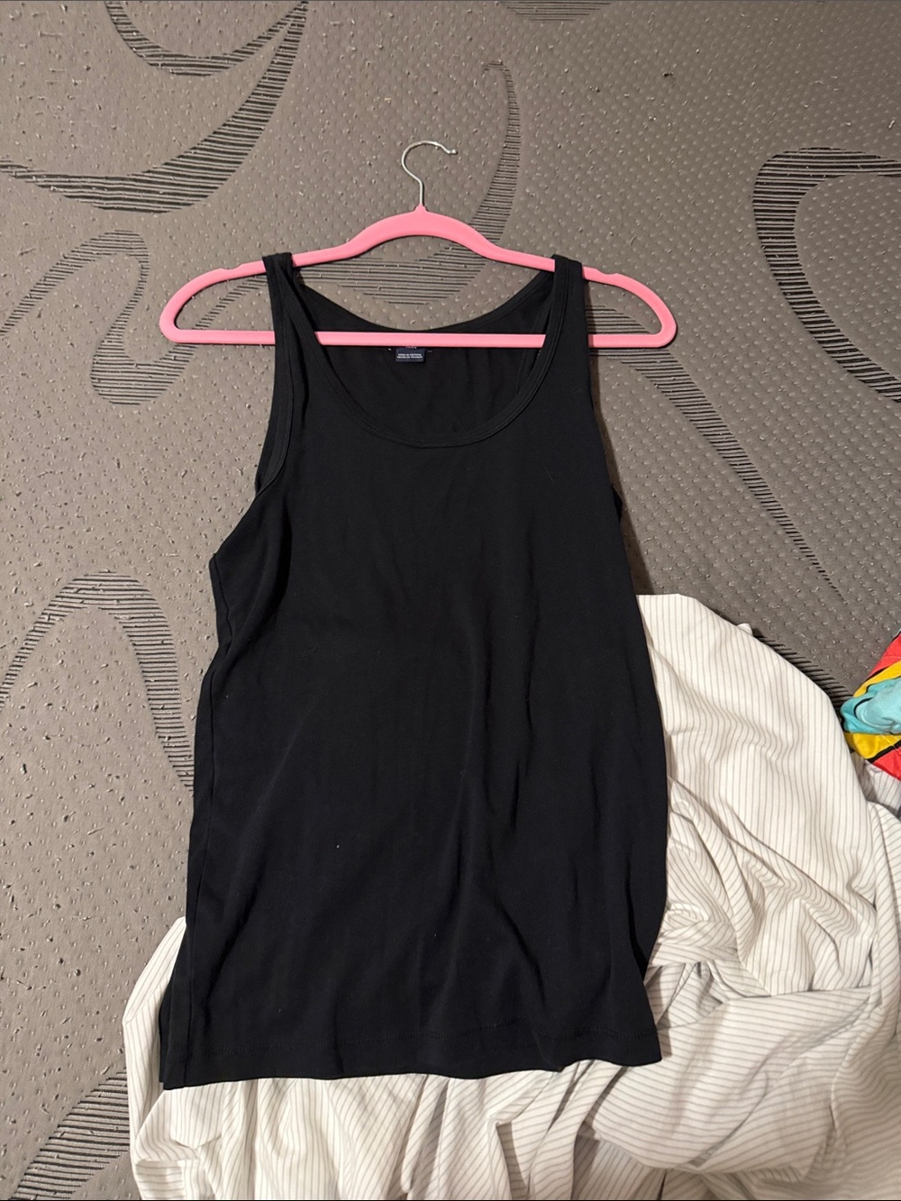 Splendid Black Scoop Neck Tank Top